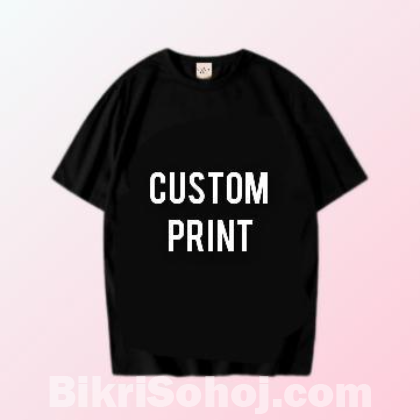 Custom print t-shirt anime band game